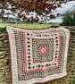 The Cotswold Cosy crochet blanket granny square pattern 