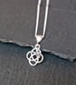 Sterling Silver Necklace - Celtic Knot Labradorit - Image 3