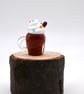 small glass hot chocolate  - Image 3