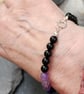 7 Chakra bracelet with sterling silver - Image 4