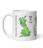 Ancient Britain Maps Mug - Iron Age, Roman & Dark Ages History - Image 1