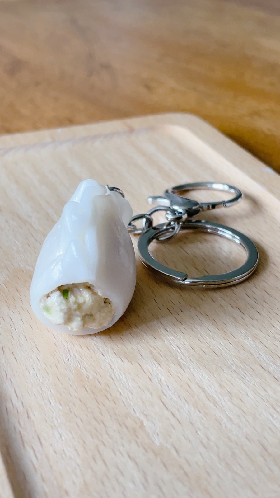 Dumpling Keyring