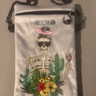 Embroidered Tarot inspired - The Mom  - Velour