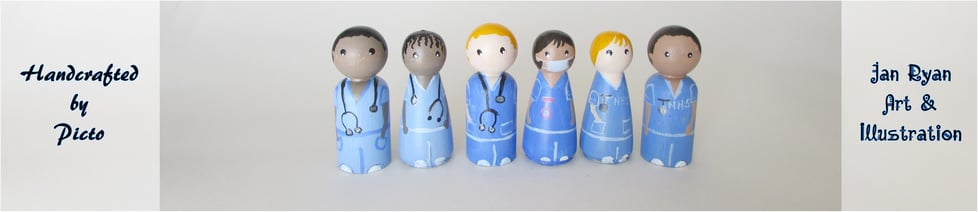 Handcrafted by Picto, Jan Ryan Art & Illustration