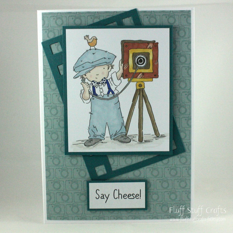 Handmade, any occasion card - the photographer