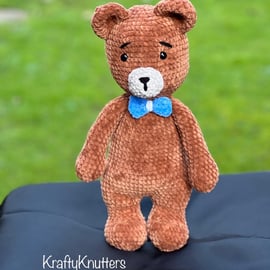 Handmade Crochet Bear Plushie