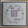 60th Birthday Card