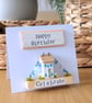 Happy Birthday Card With Removable Wooden Cottage Gift - Image 5