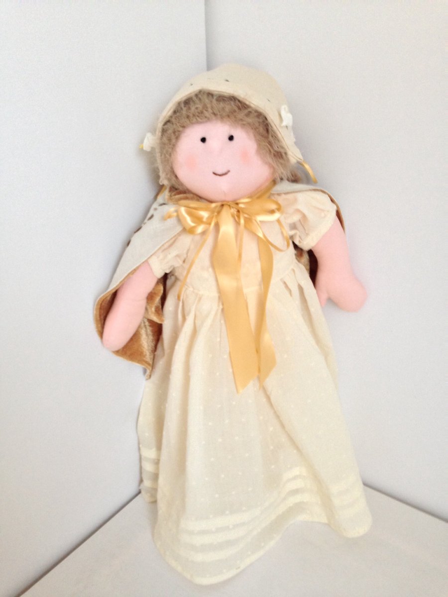 Phoebe - 18th century style rag doll