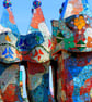 Casa Batllo Barcelona Spain 12"x18" Print - Image 1