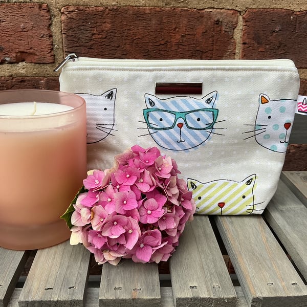 Cool Cats Zip Pouch