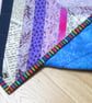 Large Rainbow Patchwork Quilt - Image 7