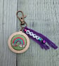 Rainbow Keyring or Bag Charm - Image 1