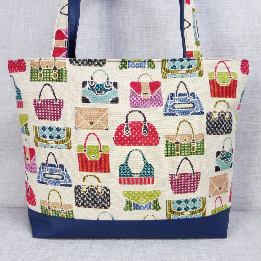 Tote bag, handbag design 