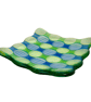 Fused Glass Bubble Plate - Image 5