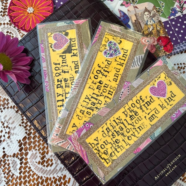 Anne Boleyn Book of Hours 'By Daily Proof You Shall Me Find' Quotation Keepsake