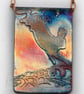 Etched Copper Hare Pendant - Image 1