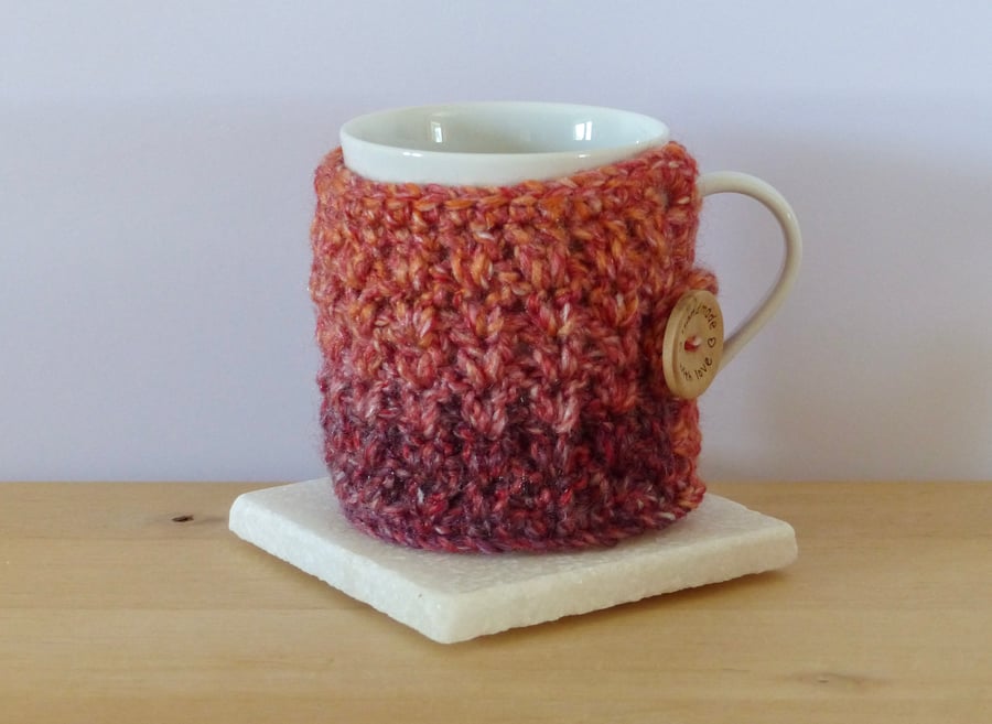 Crocheted Mug Cosy