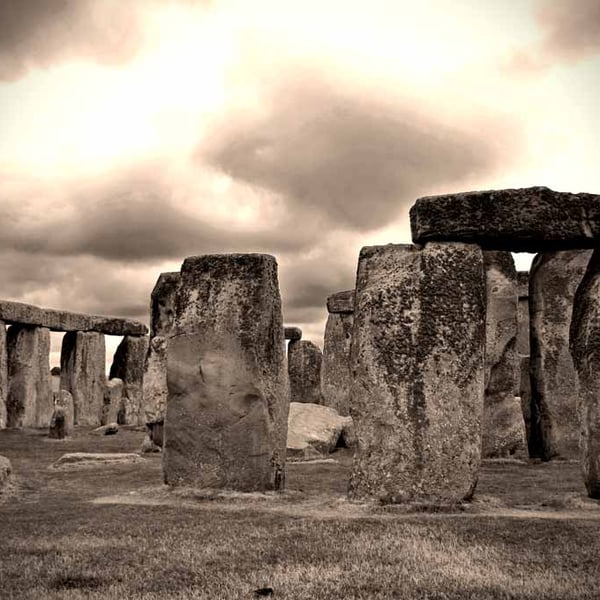 Stonehenge Wiltshire England UK Photograph Print