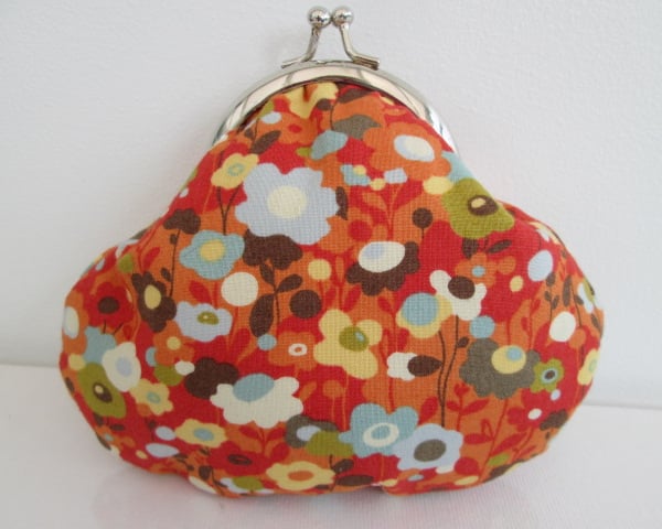 Seconds Sunday SALE Coin purse with clasp