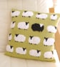 Knitting Pattern for Flock of Sheep Cushion.  Digital Pattern - Image 2
