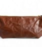  Elland - Chocolate Brown Leather Handbag - Handcrafted from Rescued Leather - Image 3