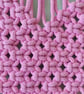 Pink Heart Macrame Wall Hanging. - Image 5