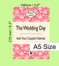 The Wedding - Vintage Penguin Style Book Card - Can be Personalised - Image 4