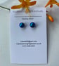 Dichroic Glass Earrings - Image 1