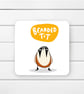 Bearded tit coaster - Image 1