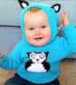 Knitting Pattern Baby Owl Hoodie.  Digital Pattern - Image 1