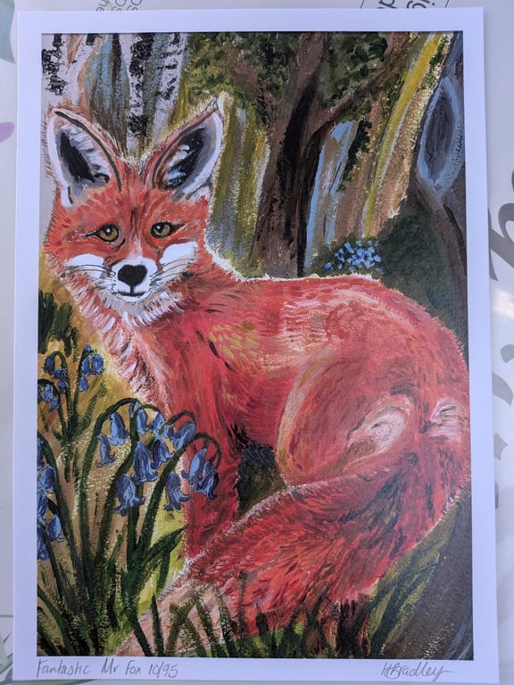 Fantastic Mr.Fox. A4 limited edition print 