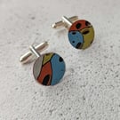 Upcycled Beavertown Beer Can Cufflinks - Craft Beer Jewellery