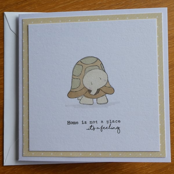 New Home Card - Tortoise 