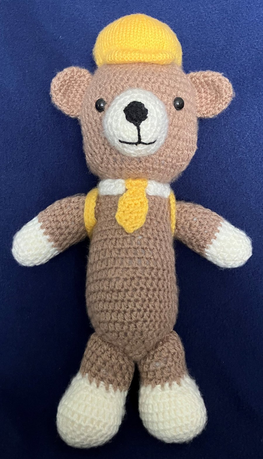 Teacher School Bear with Backpack and Keyring – Special Thank You Gift Set