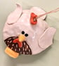 Ceramic chicken bell - Image 2