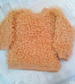 Hand Knitted Girls Looped Jumper, Children's Gift Ideas, Knitted Jumper - Image 2