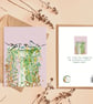 Blank card Longtailed tits garden bird card - Image 1