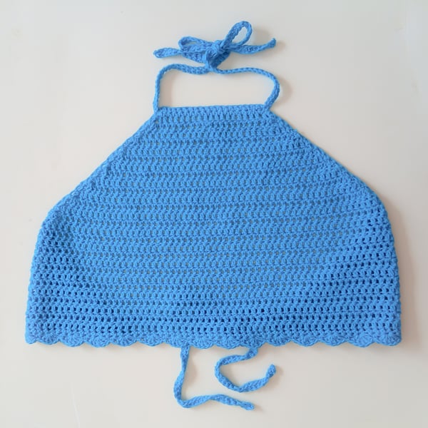 CROCHET PATTERN PDF Ocean Blue Crop Top