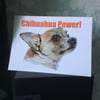 Chihuahua Greetings Card - Blank Inside