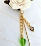  Polymer Clay Handcrafted Rose Stick Pin Brooch  - Image 3