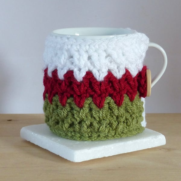 Christmas Mug Warmer Coffee Mug Sweater Pattern Mugs – KnitSwag