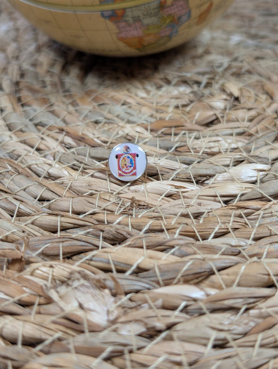 Oaxaca Flag Map Pin – Mexico Travel Map Push Pin for Wooden Maps, Oaxaca Map pin