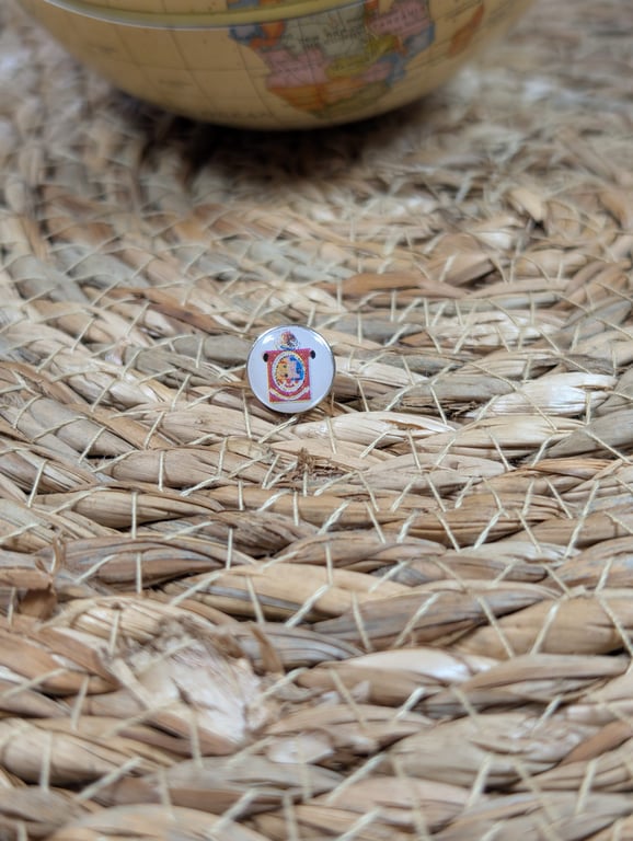 Oaxaca Flag Map Pin – Mexico Travel Map Push Pin for Wooden Maps, Oaxaca Map pin