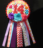 Birthday badge-Rosette Personalised - Image 1