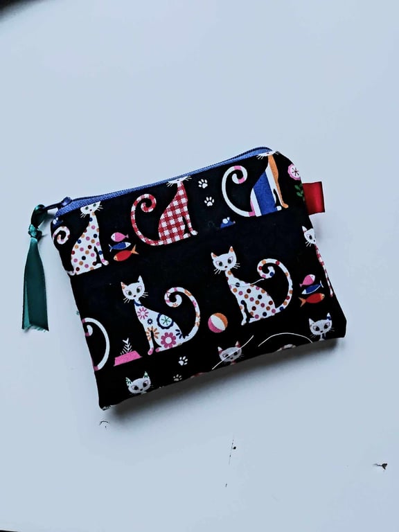 SALE Cats Coin Purse