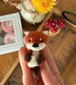 Digital PDF pattern Fox Amigurumi Crochet Pattern, Keyring pattern