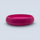 Fuchsia Pink Fruit Bowl 25 cm Handmade Decorative Centrepiece