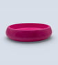 Fuchsia Pink Fruit Bowl 25 cm Handmade Decorative Centrepiece