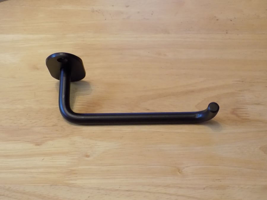 Toilet Roll Holder..................................Hand Crafted in Forged Steel